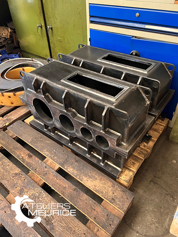 carter réducteurs trains parralèles ateliers meurice charleroi